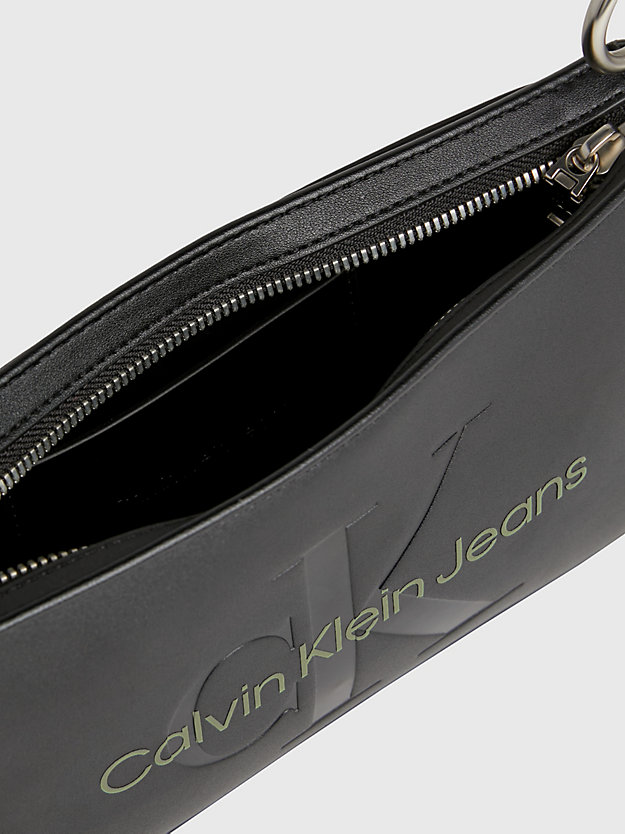 black/dark juniper shoulder bag for women calvin klein jeans