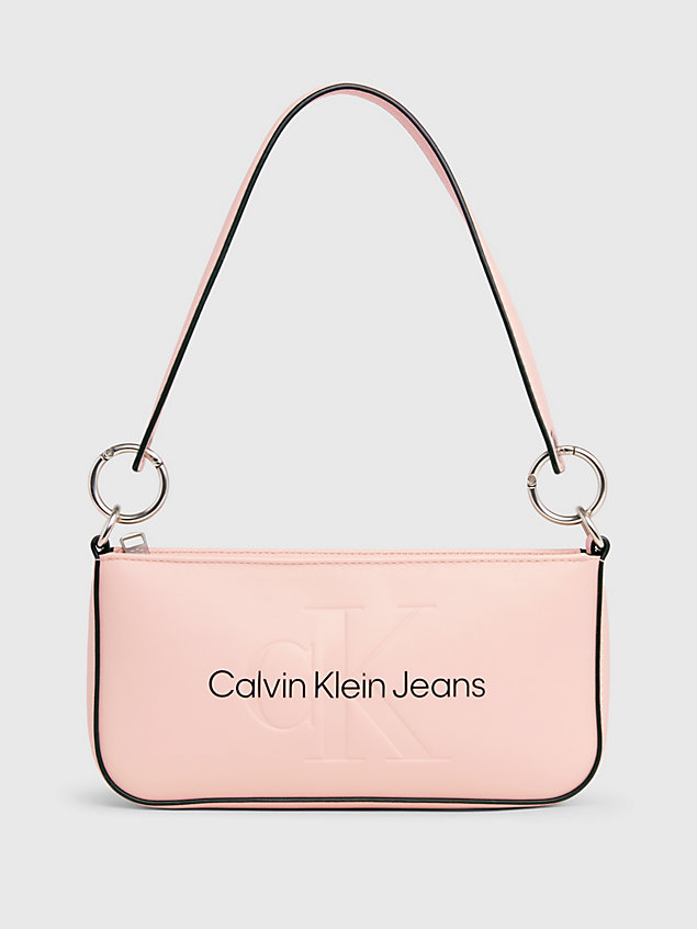 pink schultertasche für damen - calvin klein jeans