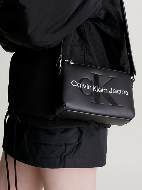 sac en bandoulière black pour femmes calvin klein jeans