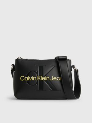 Descubrir 64+ imagen calvin klein black crossbody purse