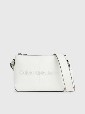 Calvin klein best sale white bag