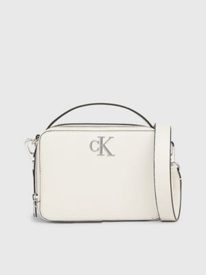 Bolsa Mulher Monogram Calvin Klein Creme - K60K610683.124