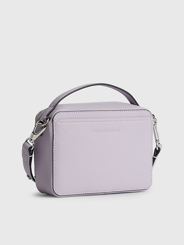 grey recycled crossbody bag for women calvin klein jeans