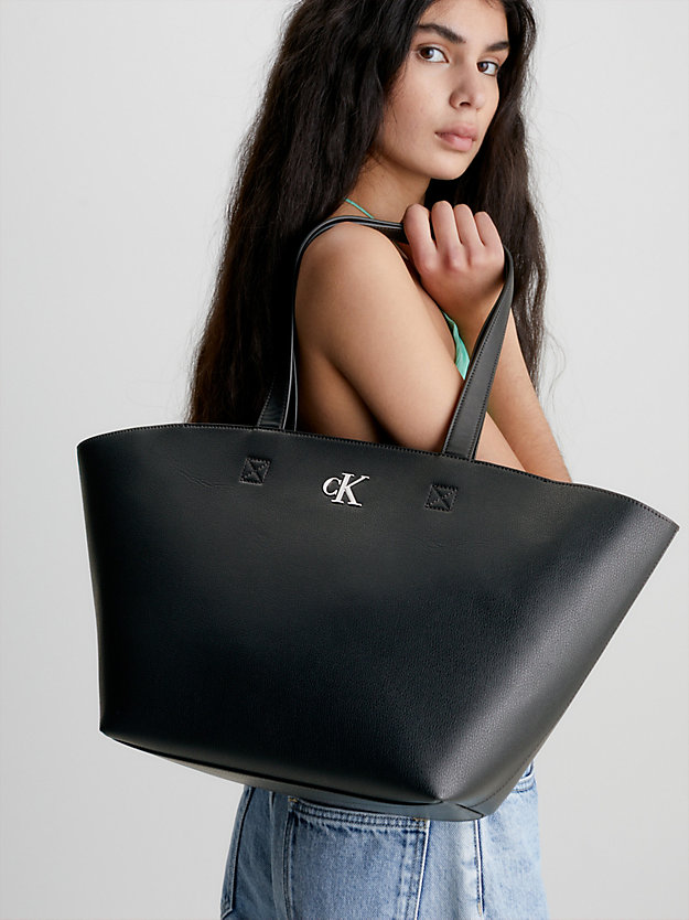 black recycled tote bag for women calvin klein jeans