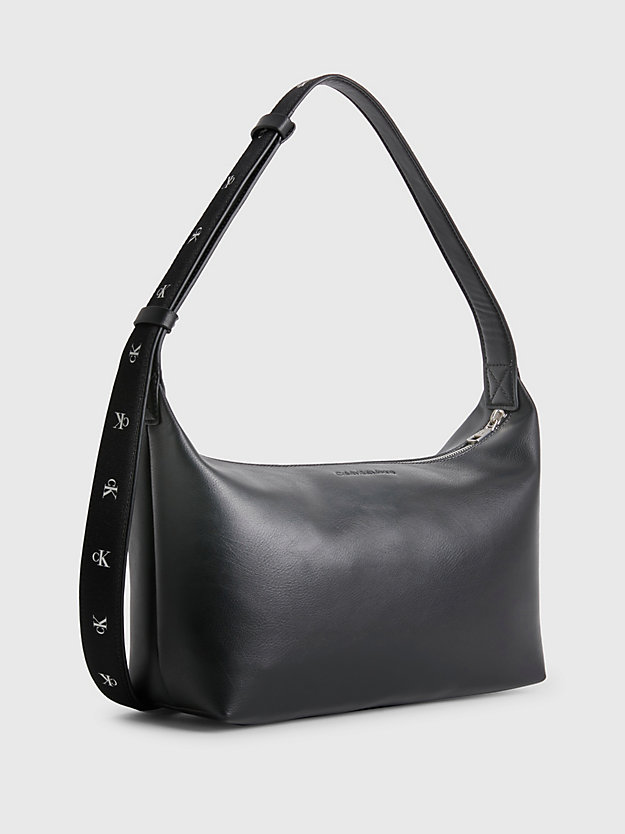 BLACK Recycled Shoulder Bag for women CALVIN KLEIN JEANS