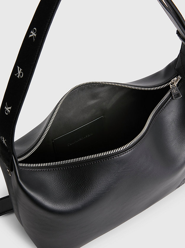 BLACK Recycled Shoulder Bag for women CALVIN KLEIN JEANS