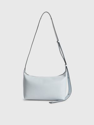 Calvin Klein Pinched Soft Crescent Schultertasche L 35 cm (schwarz)