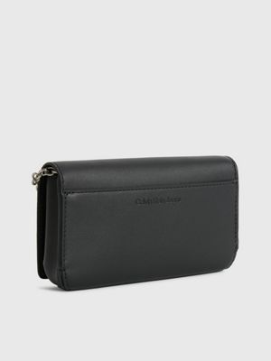 BLACK Crossbody Phone Bag for women CALVIN KLEIN JEANS