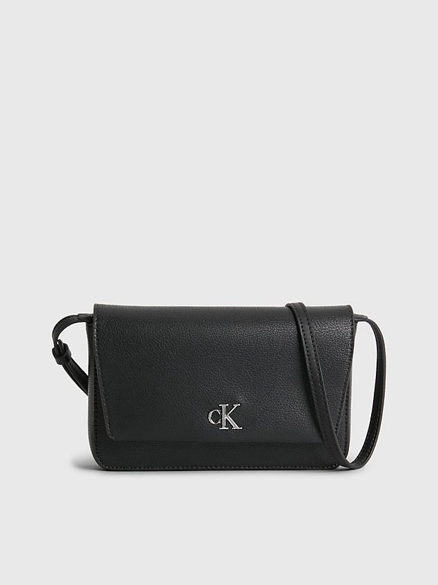 black recycled wallet bag for women calvin klein jeans