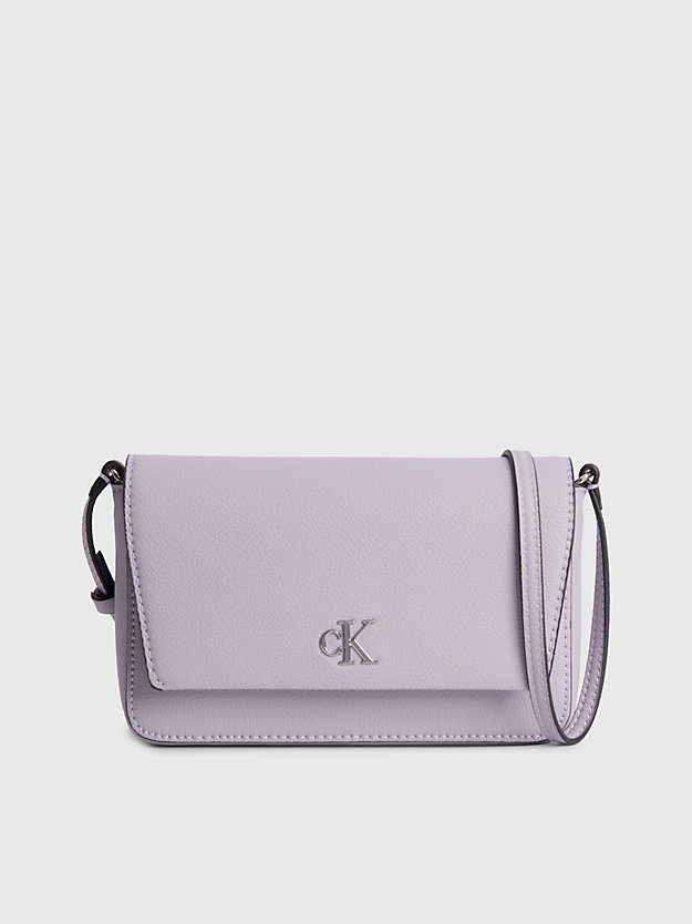 lavender aura recycled wallet bag for women calvin klein jeans