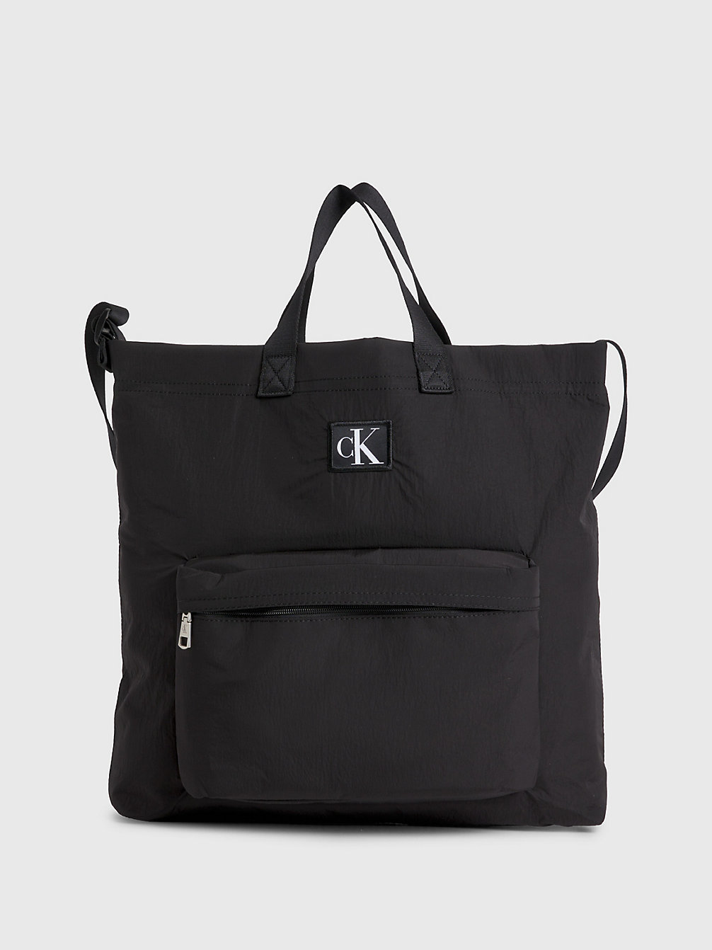 BLACK Gerecyclede Nylon Tote Bag undefined dames Calvin Klein