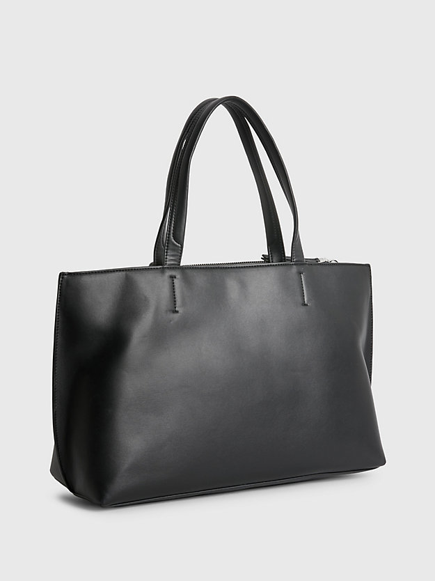 CK BLACK Recycled Tote Bag for women CALVIN KLEIN