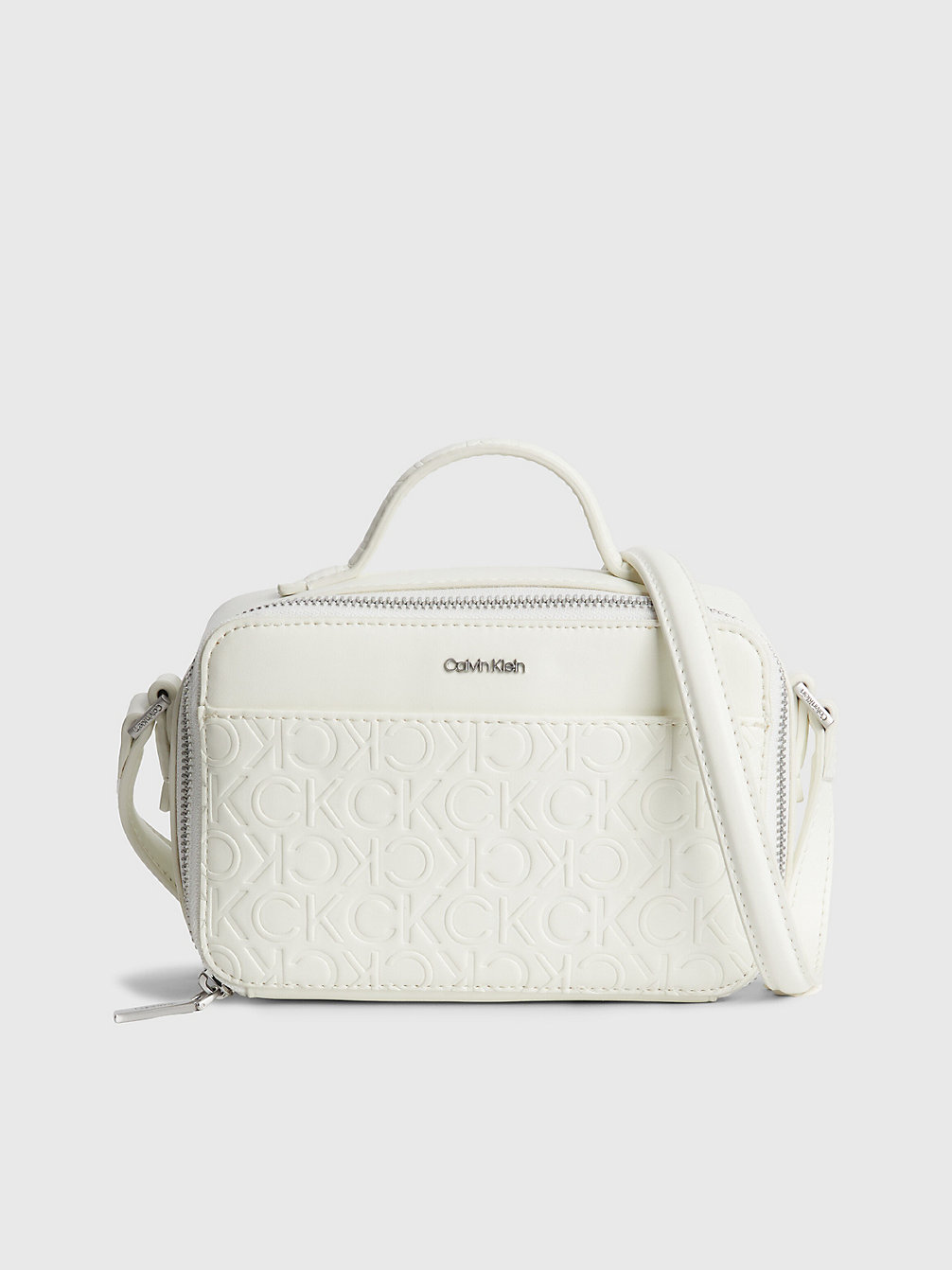 MARSHMALLOW Small Recycled Crossbody Bag undefined women Calvin Klein
