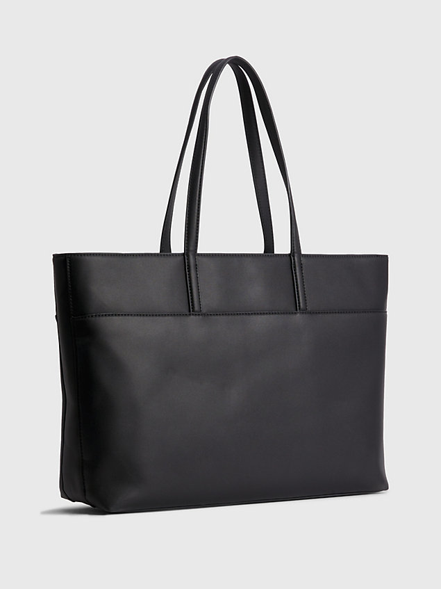 black duża torba tote dla kobiety - calvin klein