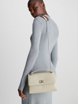 Calvin Klein women crossbody bags stoney beige: Handbags