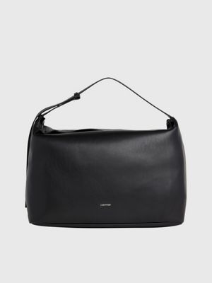 Calvin Klein Soft Recycled Shoulder Bag - One Size - Black - Women