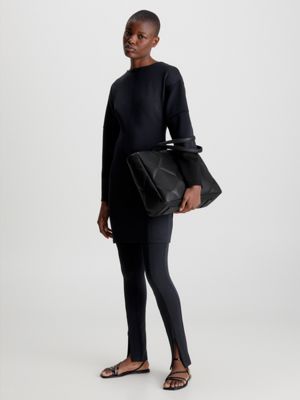 Large Quilted Tote Bag Calvin Klein® K60K610761BAX