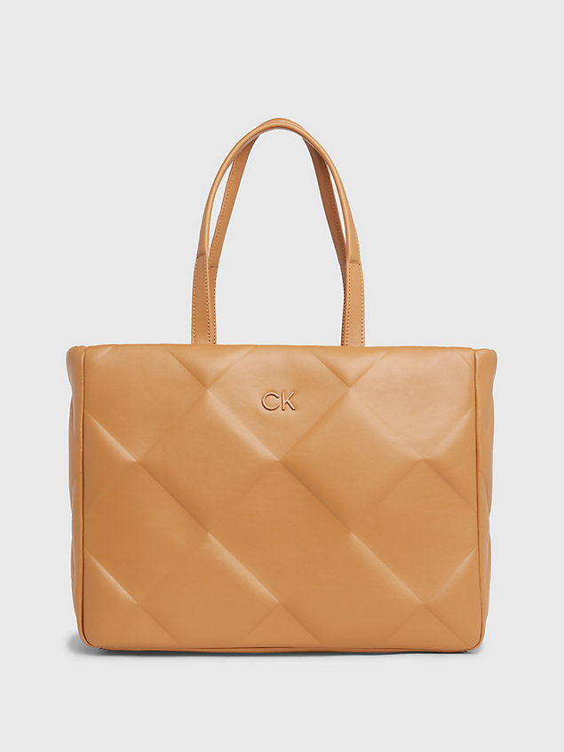  large quilted tote bag for women calvin klein