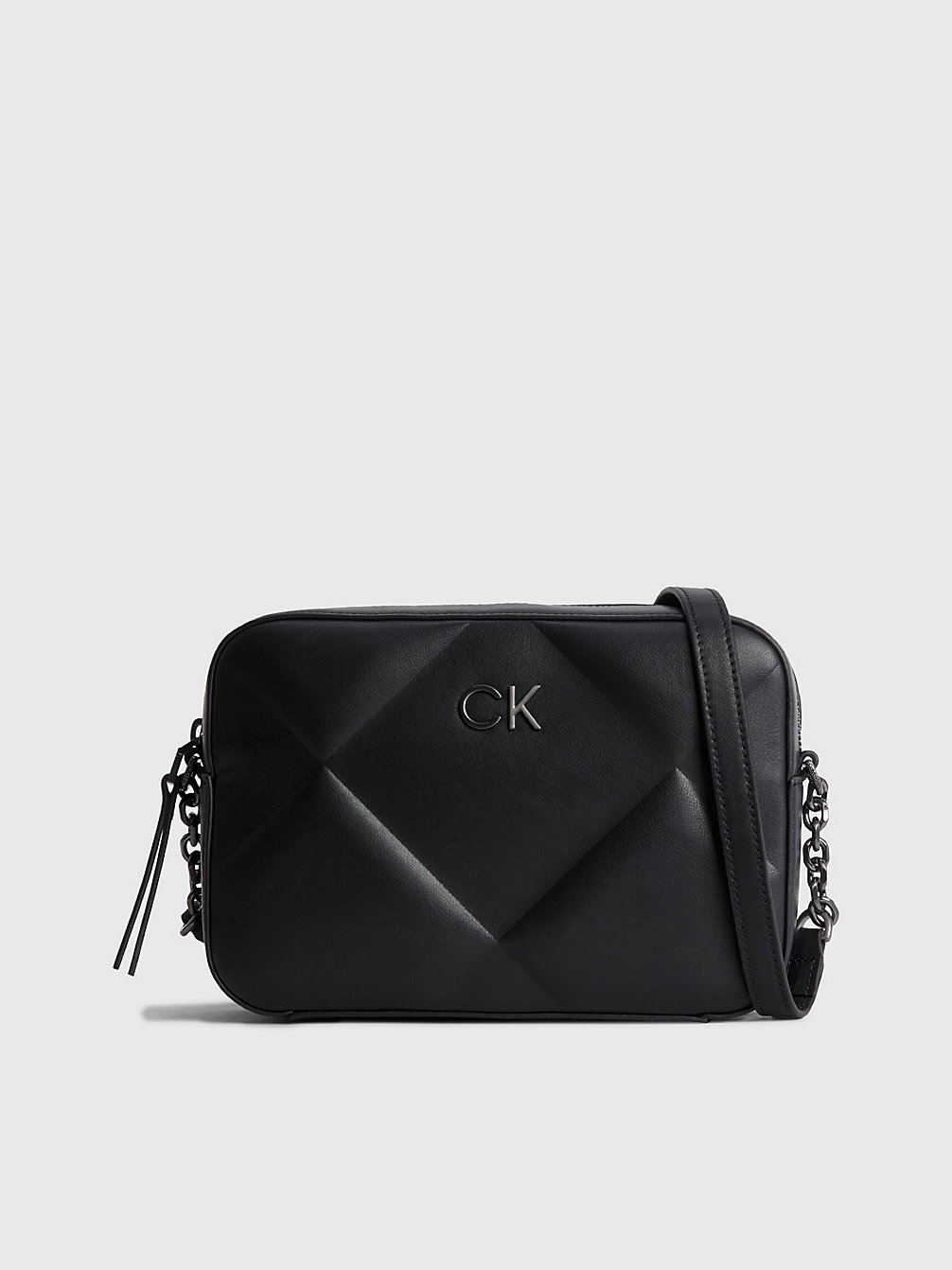 CK BLACK Crossbody Bag Aus Recyceltem Steppmaterial undefined Damen Calvin Klein