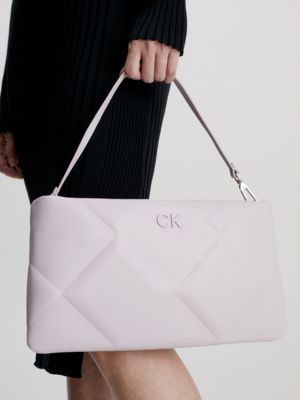 Quilted Convertible Clutch Bag Calvin Klein K60K610771VDQ