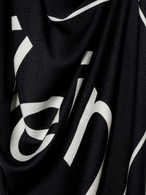 CD Jacquard Logo Scarf 140CM Dark Blue Wool Cashmere. 293334