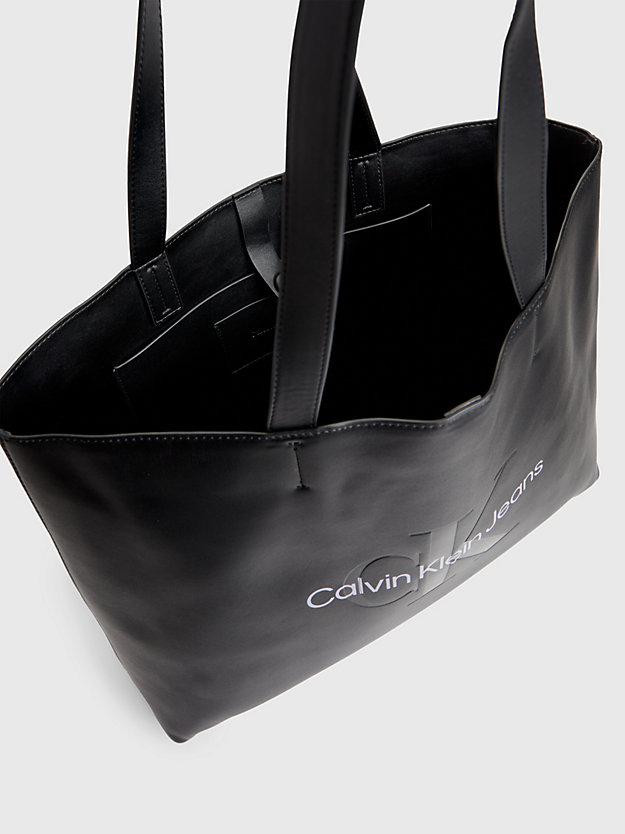 fashion black tote bag voor dames - calvin klein jeans