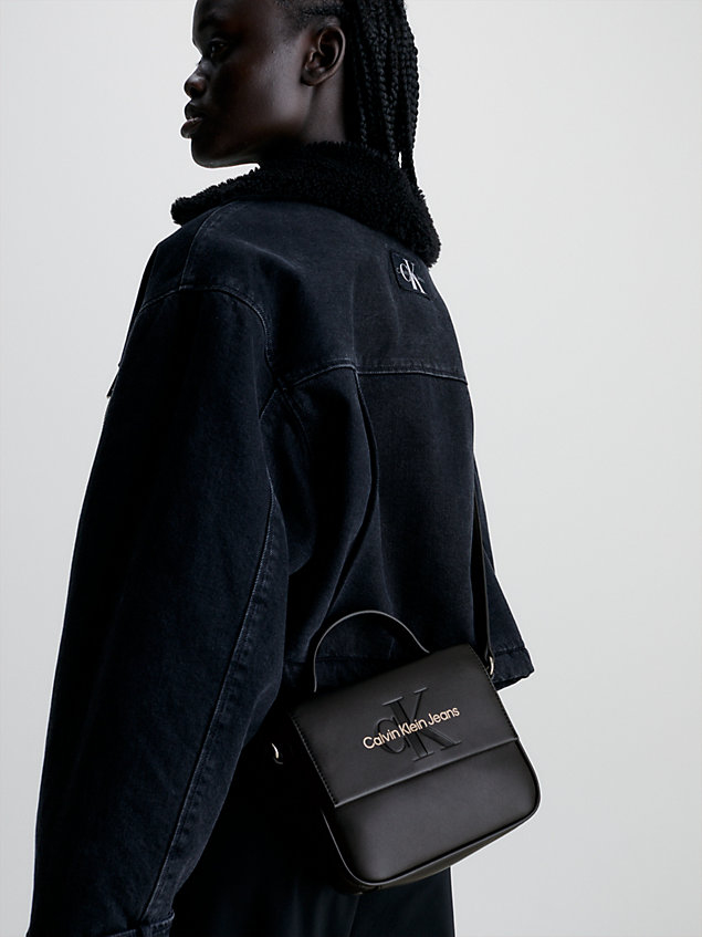 black torba przez ramię dla kobiety - calvin klein jeans