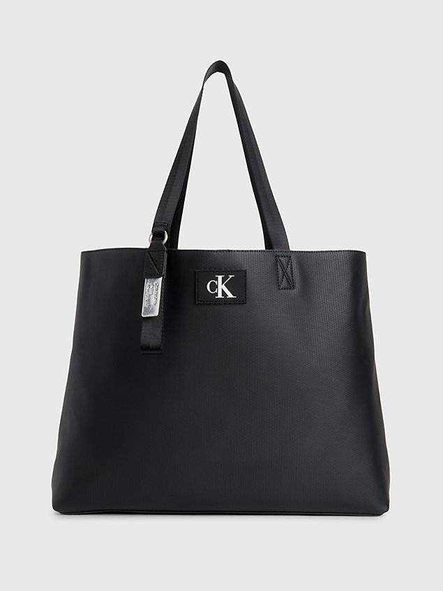 black recycled tote bag for women calvin klein jeans