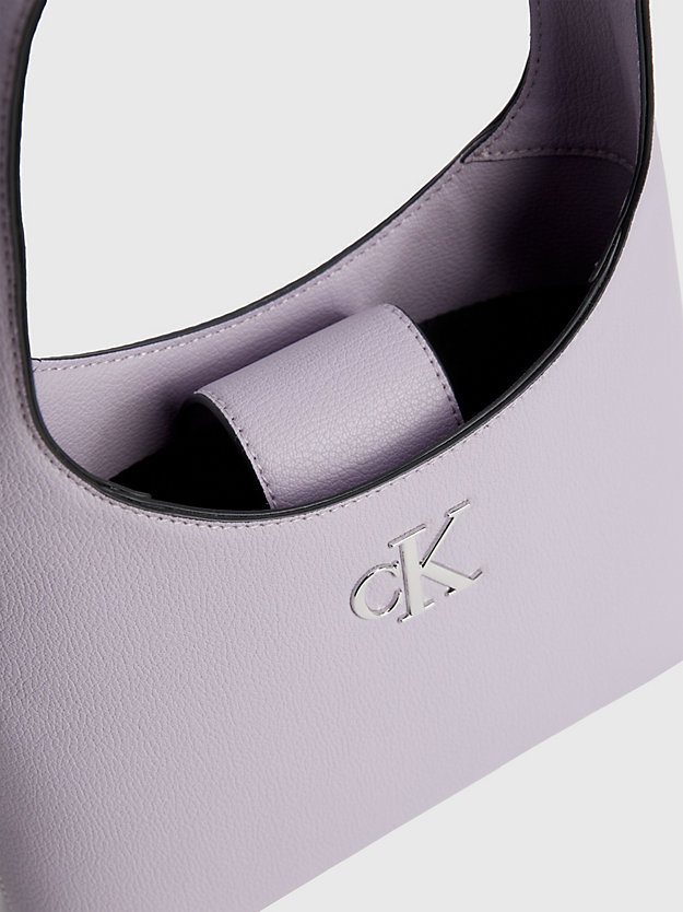 lavender aura gerecyclede schoudertas voor dames - calvin klein jeans