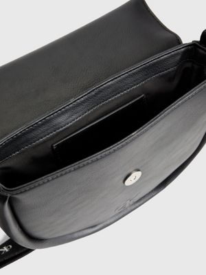 BLACK Recycled Round Crossbody Bag for women CALVIN KLEIN JEANS