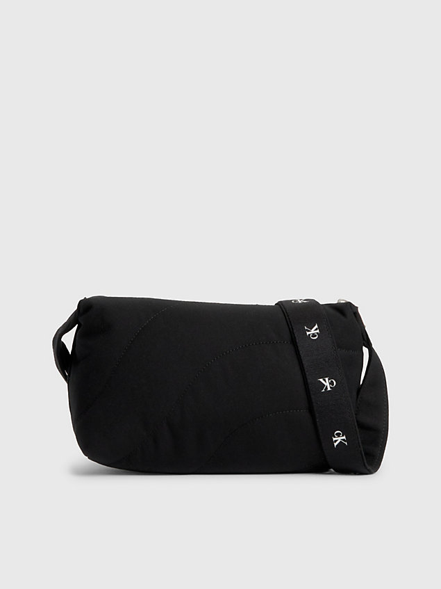 black torba na ramię z materiałów z recyklingu dla kobiety - calvin klein jeans