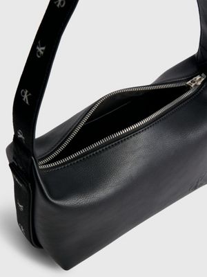 Calvin Klein Recycled Shoulder Bag in Black