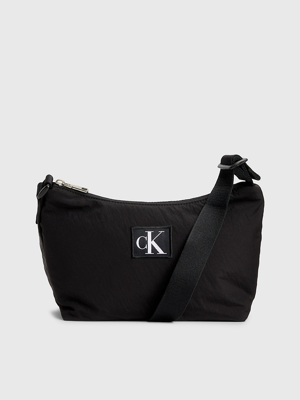 BLACK Soft Recycled Shoulder Bag undefined women Calvin Klein
