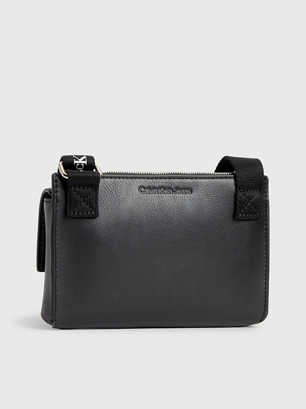 BLACK Crossbody-Handy-Tasche aus recyceltem Material für Damen CALVIN KLEIN JEANS