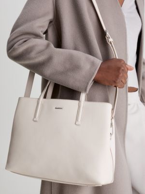 CRYSTAL GRAY Recycled Tote Bag for women CALVIN KLEIN