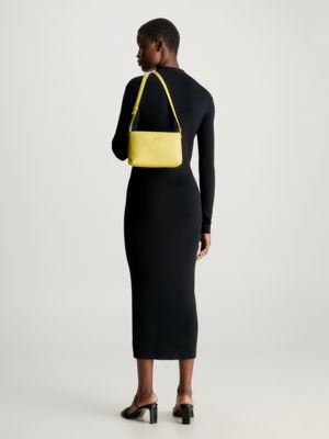 Calvin klein yellow crossbody bag hot sale