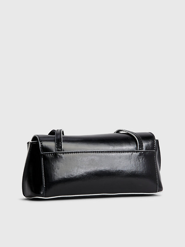 black small recycled crossbody bag for women calvin klein