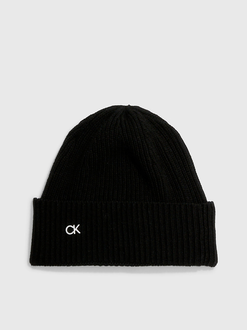 CK BLACK Mütze Aus Recyceltem Material undefined Damen Calvin Klein