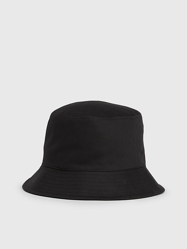 black/sharp green twillowy kapelusz bucket hat dla kobiety - calvin klein jeans