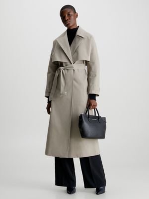 Calvin klein coat in a clearance bag