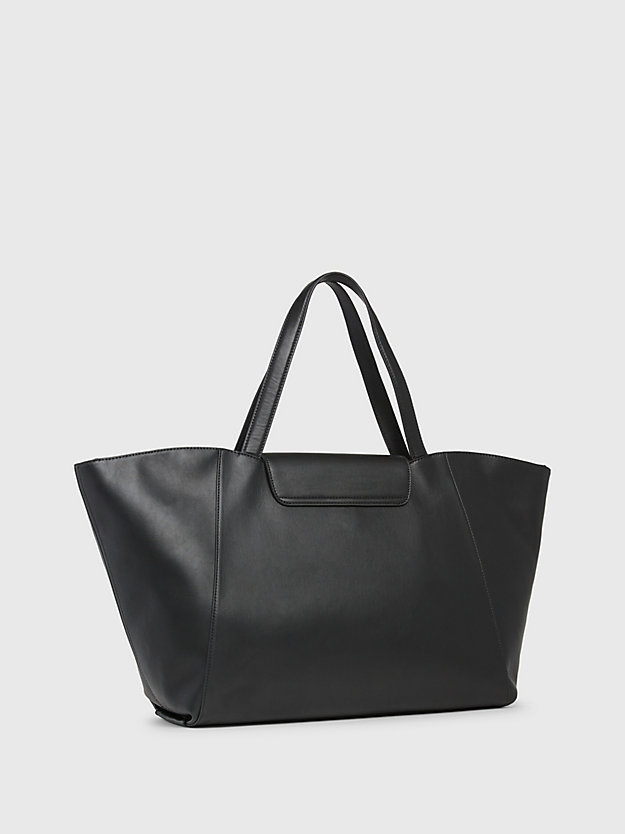 ck black large tote bag for women calvin klein