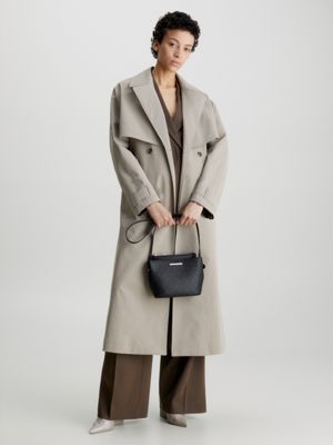 Faux Leather Crossbody Bag Calvin Klein® | K60K611079BAX