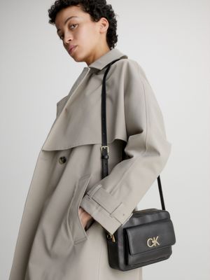 Calvin Klein Sided Trio Crossbody Bag, Black : Buy Online at Best