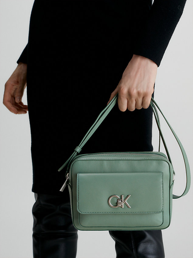 green small crossbody bag for women calvin klein