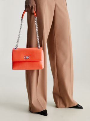 Calvin klein discount lock shoulder bag