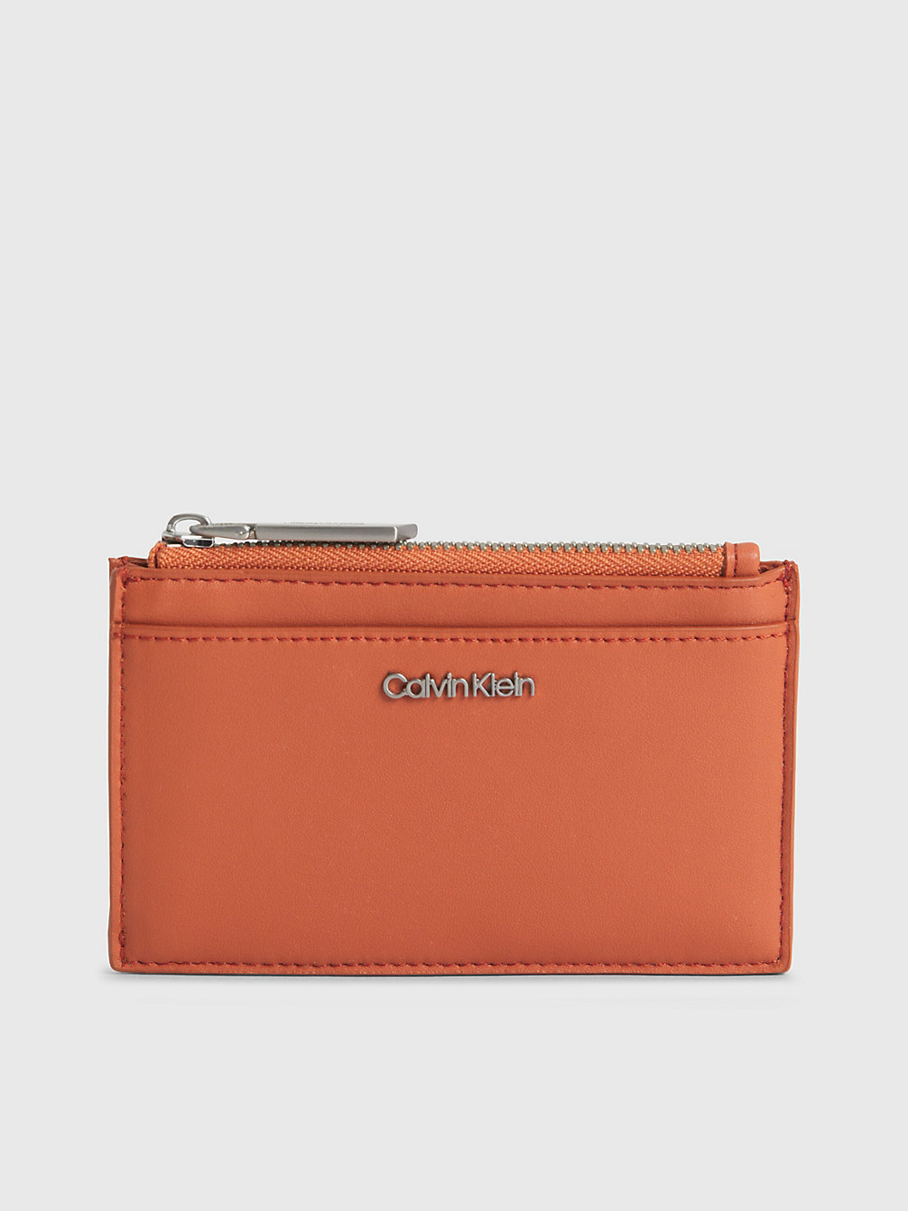 AUTUMN LEAF Faux Leather Cardholder undefined women Calvin Klein