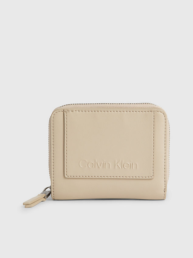 grey small rfid wallet for women calvin klein