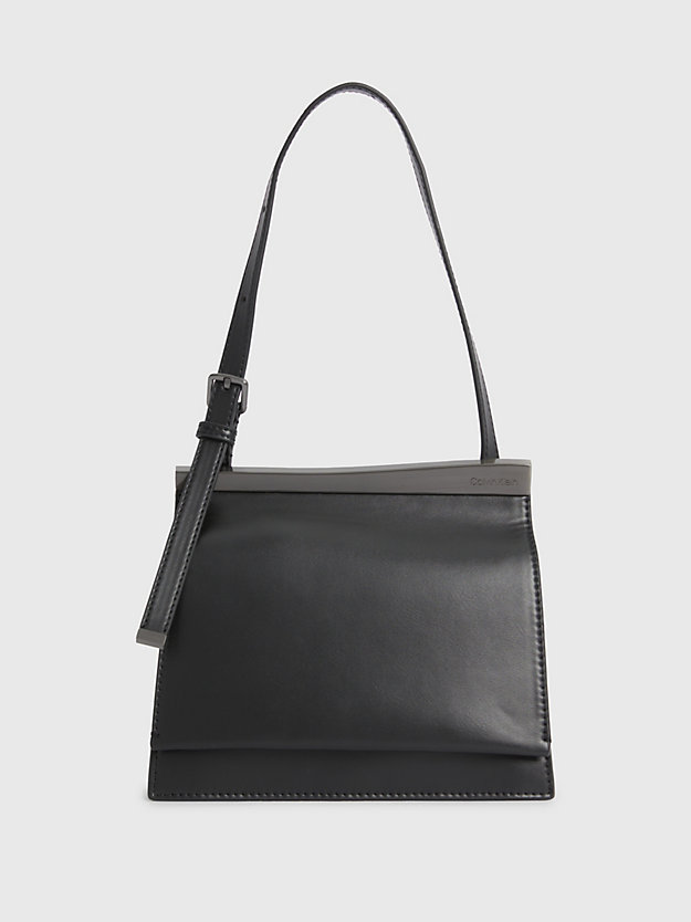 ck black small shoulder bag for women calvin klein