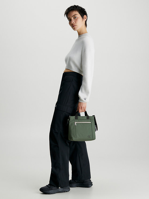 petit sac cabas green pour femmes calvin klein jeans