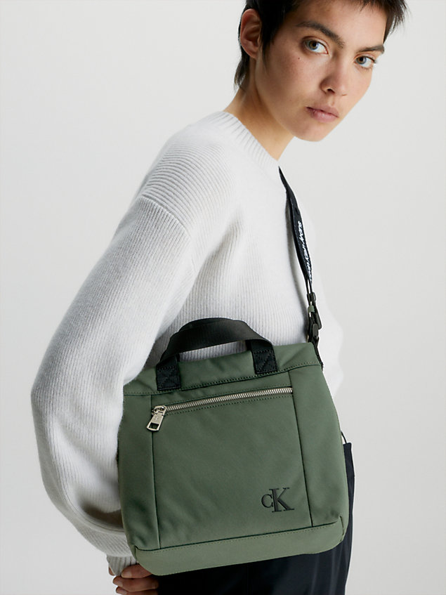 green small tote bag for women calvin klein jeans